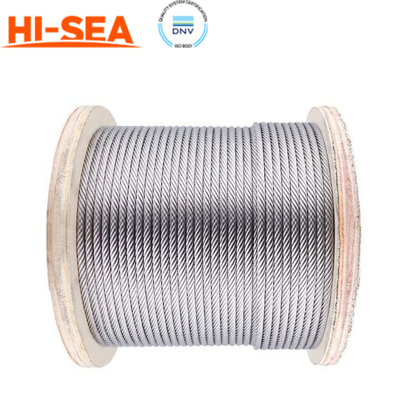 6×19S Multiple-strand Steel Wire Rope  For Ropeway